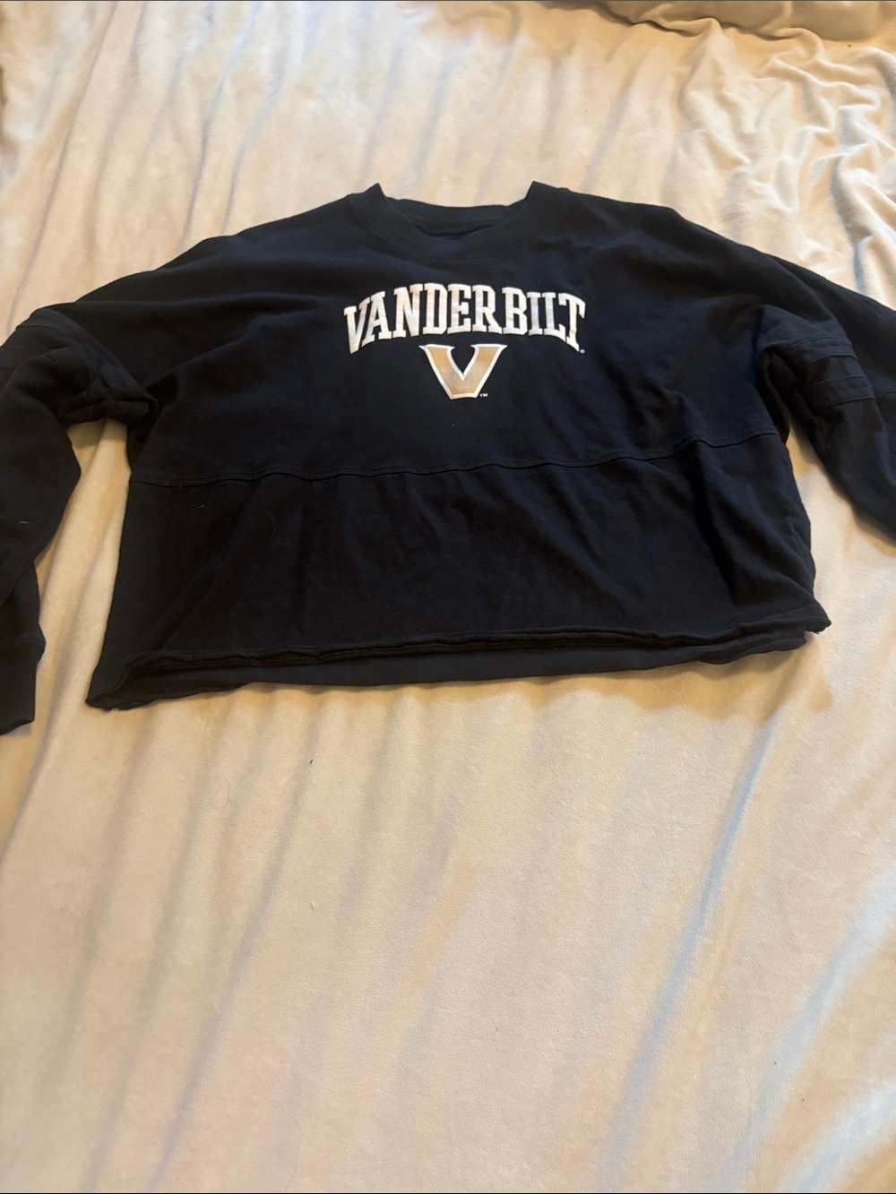 Boxercraft Black Crewneck Sweatshirt with Printed Neck Label
